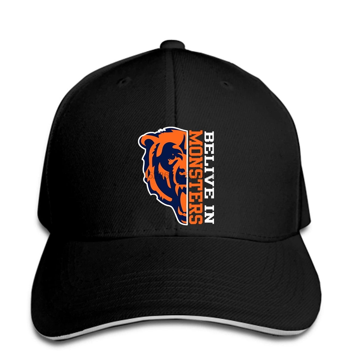Брендовая мужская бейсбольная кепка belive in monsters bear football chicago fan snapback