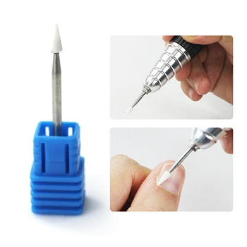 

1PC Nail Drill Bits Quartz Stone Grinding Sanding Gel Polish Remover Trimmer Electric Nail File Cutter Nail Art Tools
