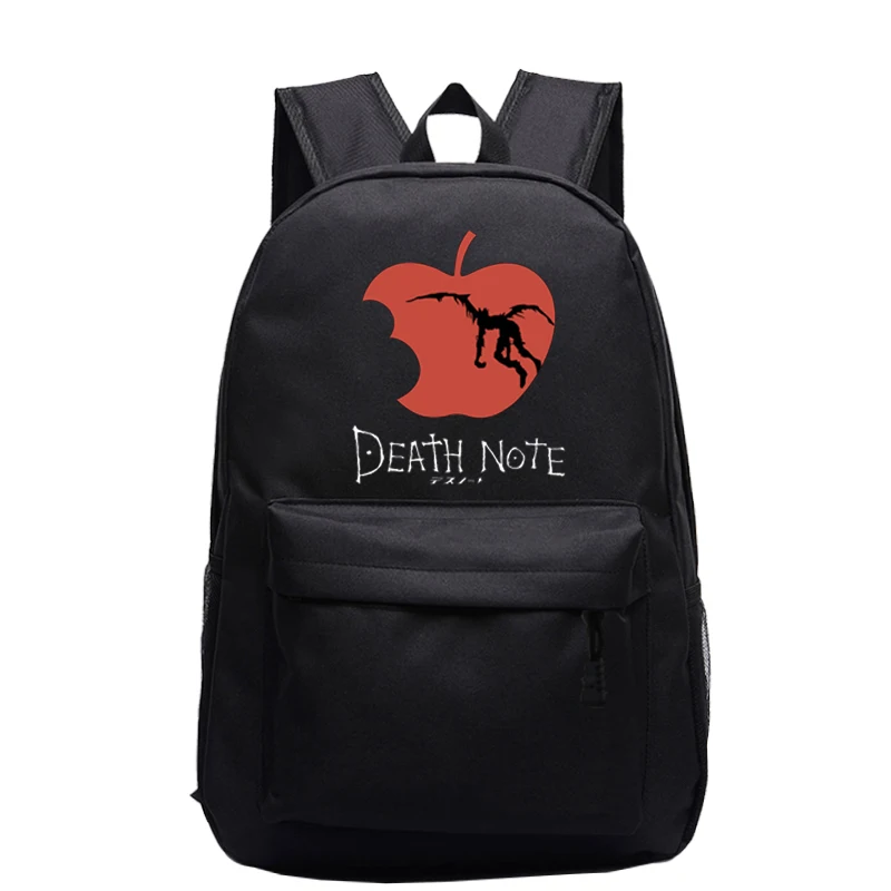 Death Note Print School Backpack Mochilas Anime Child s Schoolbag Boys 