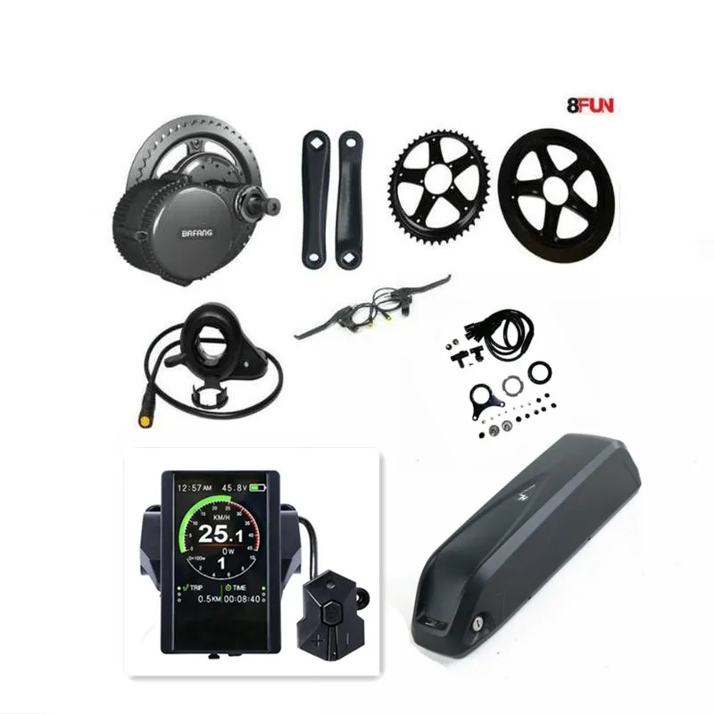 Bafang 8fun BBS02B 48V 750W бесколлекторный середине приводной двигатель модернизации