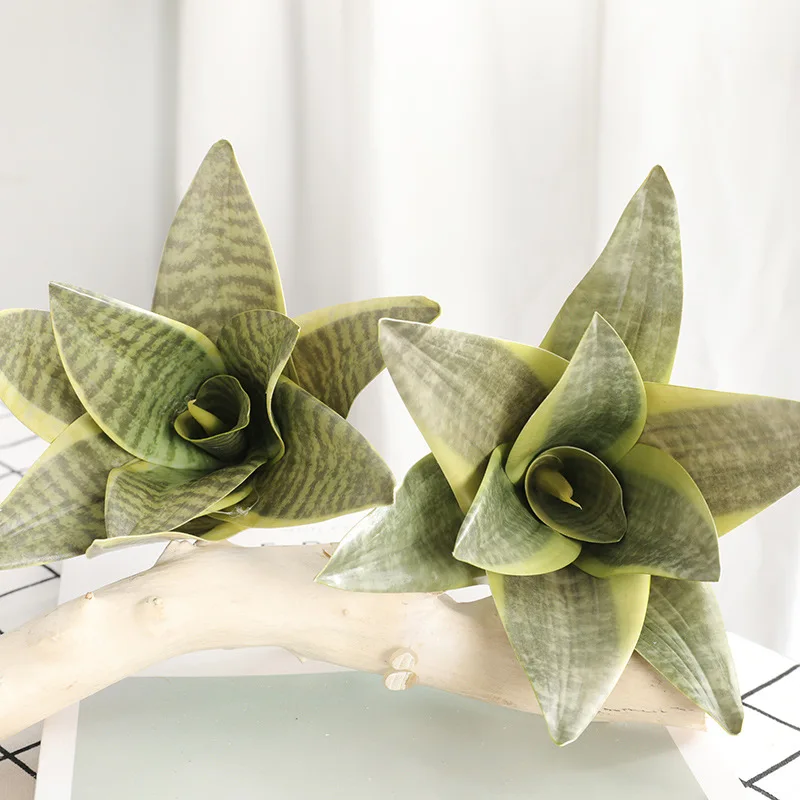 Искусственный цветок Sansevieria искусственные пустынные растения имитация