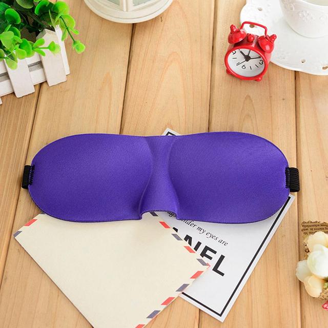 3D Sleep Mask Natural Sleeping Eye Mask Eyeshade Cover Shade Eye Patch Women Men Soft Portable Travel Eyepatch #245325