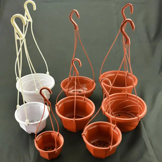 24/36 Cm -Es Növényi Fogas Makrame Függő Virágcserépek Tartó Kerti Ültetvényes Kampók Otthon Kosár Cachepot Erkély Dekoráció - Image 3