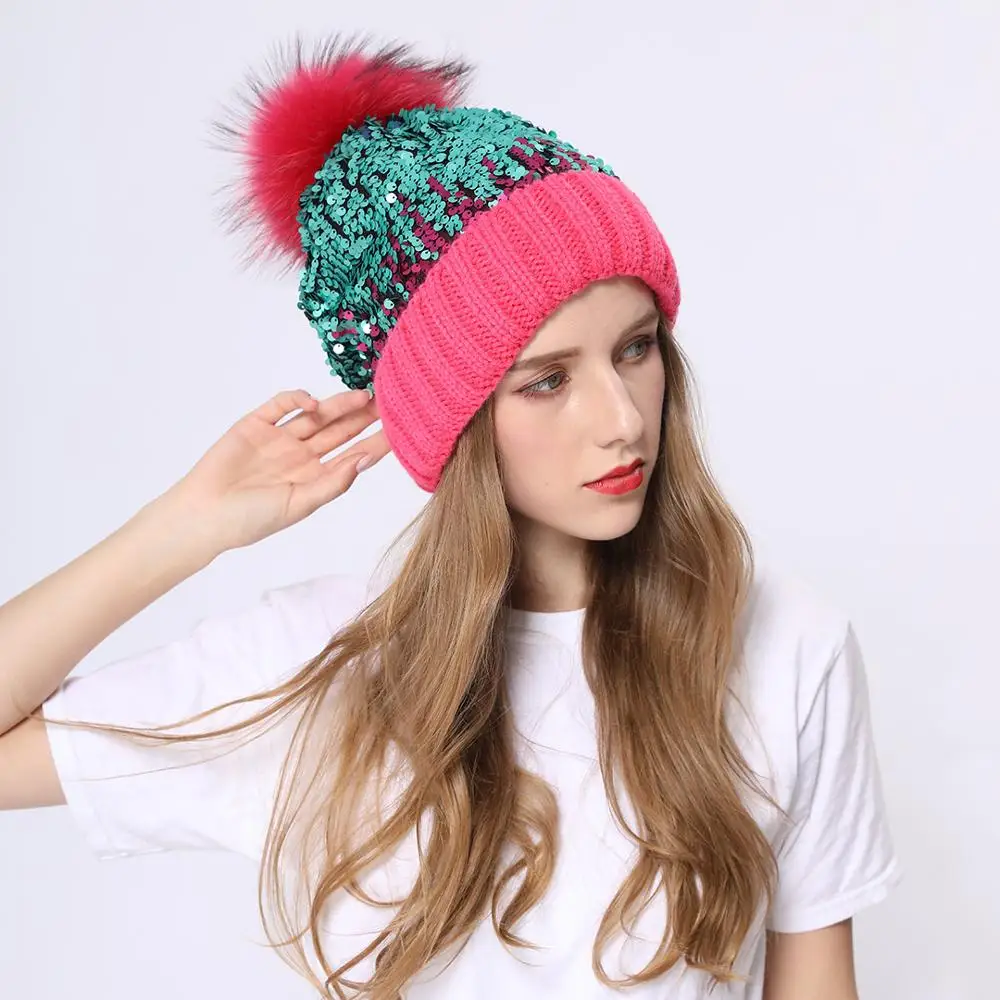 Sequin Beanie Hat Wholesale New Fashion 