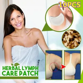 

Herbal Lymph Care Detox Patch Para-Mammary Elimination Patch Lymph Patch Neck Nodule Groin Special Dredge Breast Patch 10Pcs