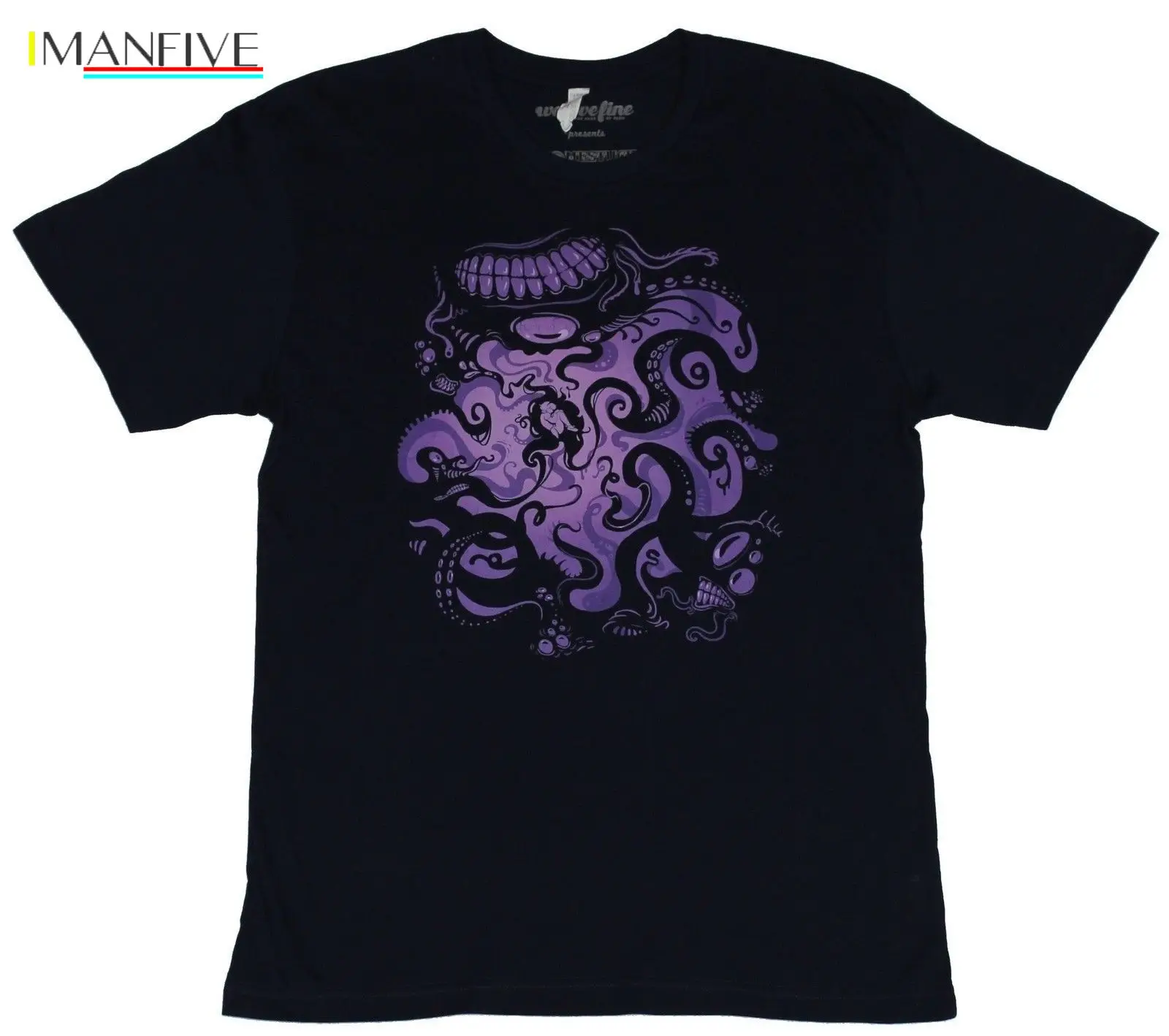 

Homestuck Mens T-Shirt - The outer Gods Swirly Purple Scary Monsters Image Cool Casual pride t shirt men Unisex Fashion tshirt