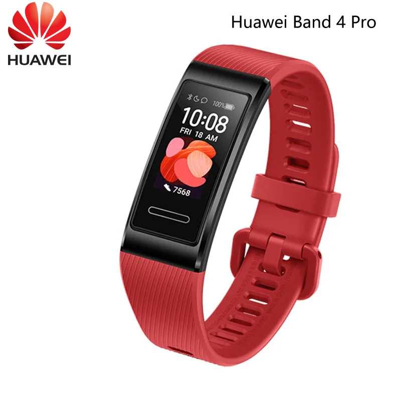 Huawei-band Pro Gps Banda Inteligente Esporte Pulseiras 0.95 Dial Colorido Spo2 Oxigênio no Sangue Monitoramento da Saúde do Coração Original - Image 4