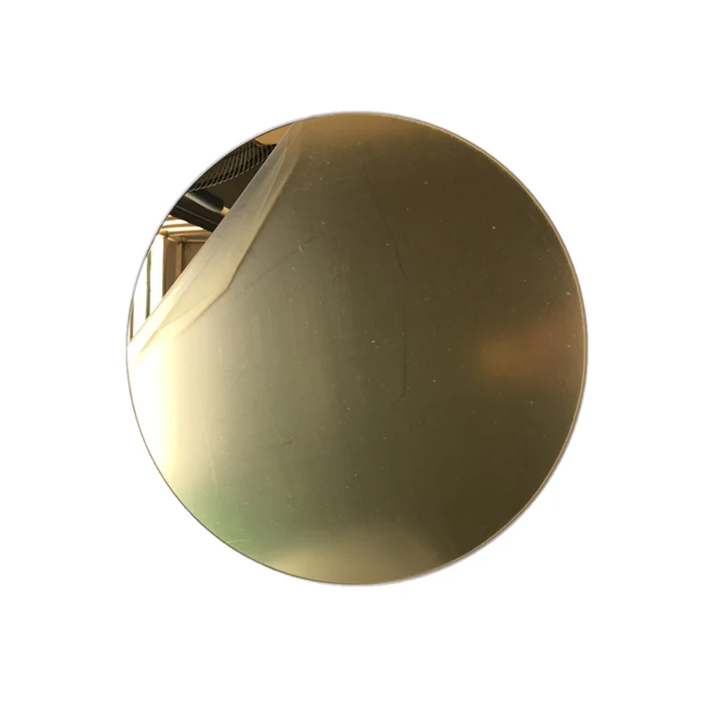 

25pcs OD400x1mm Acrylic Gold Mirrors Round Plastic PMMA Home Hotel Decorative Lens Miroir Mural Dekor Ayna Not Easy To Broken