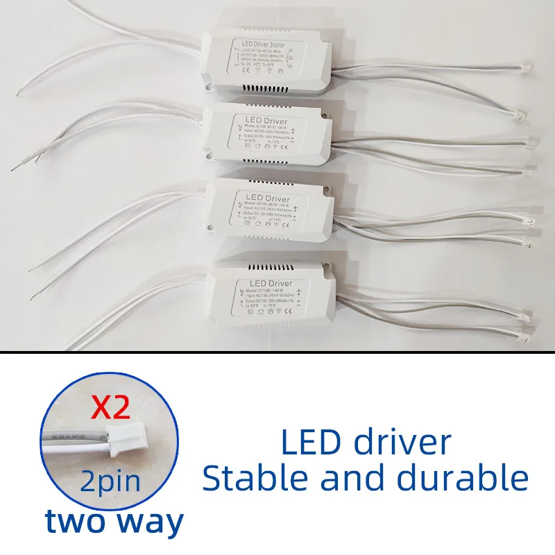양방향 LED 조명용 LED 드라이버 어댑터, LED 천장 조명 교체용 비절연..