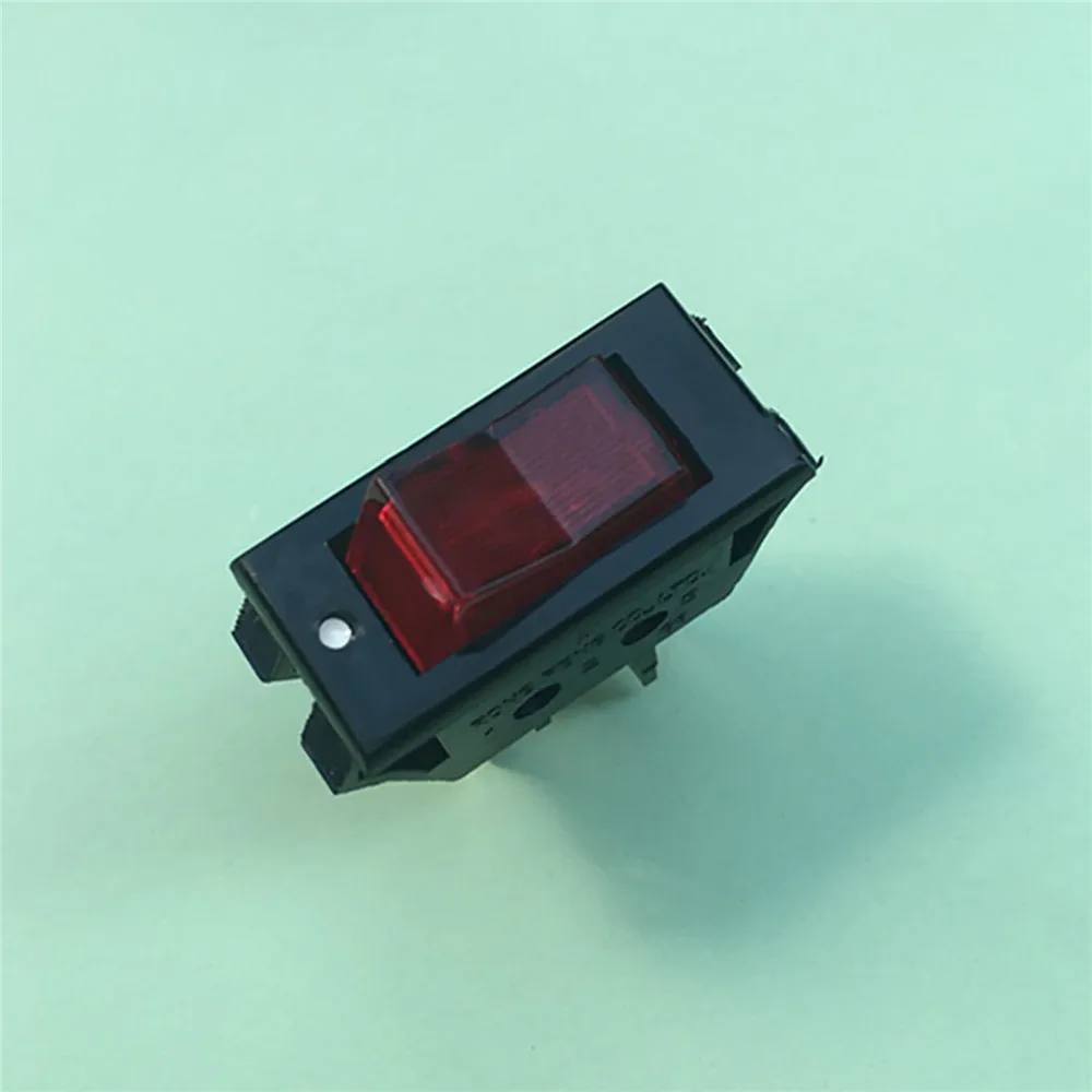 1 PCS RONG FENG RF-1001 Rocker Switch 3 Pins 2 Positions 10A 250VAC T85 Red 