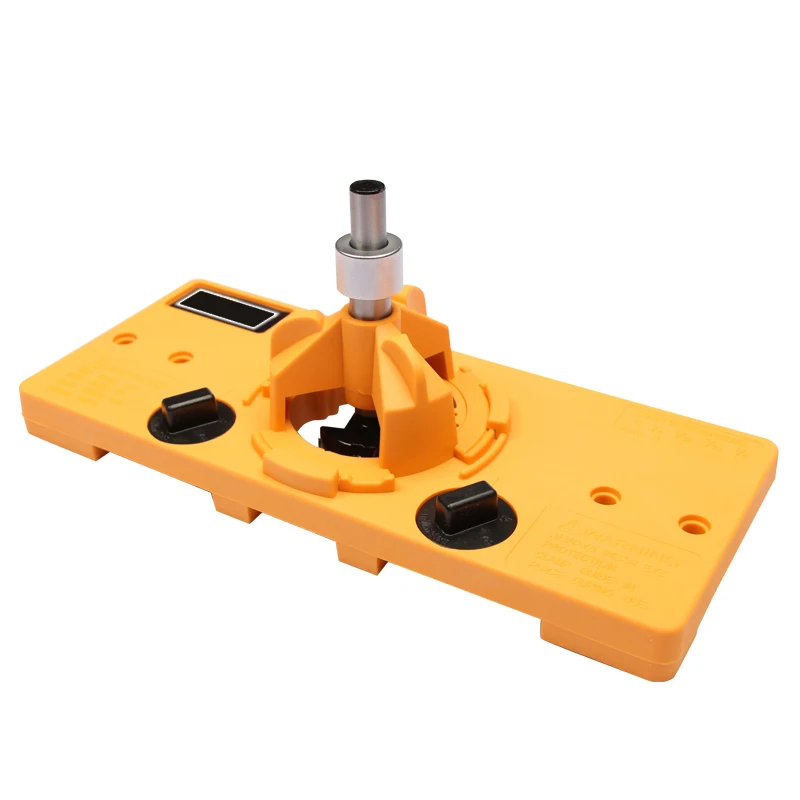 Juego de Brocas Posicionamiento 35mm Broca Forstner Gu/ía de Taladro de Bisagra Oculta Perforadora de Taladro por Muebles de madera Bisagra para gabinetes Instalaci/ón