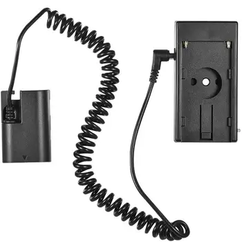 

NP-F970 to NP-FW50 Dummy Battery Plate Adapter Spring Cable for Son-y Camera with Dummy Battery with Battery Plate