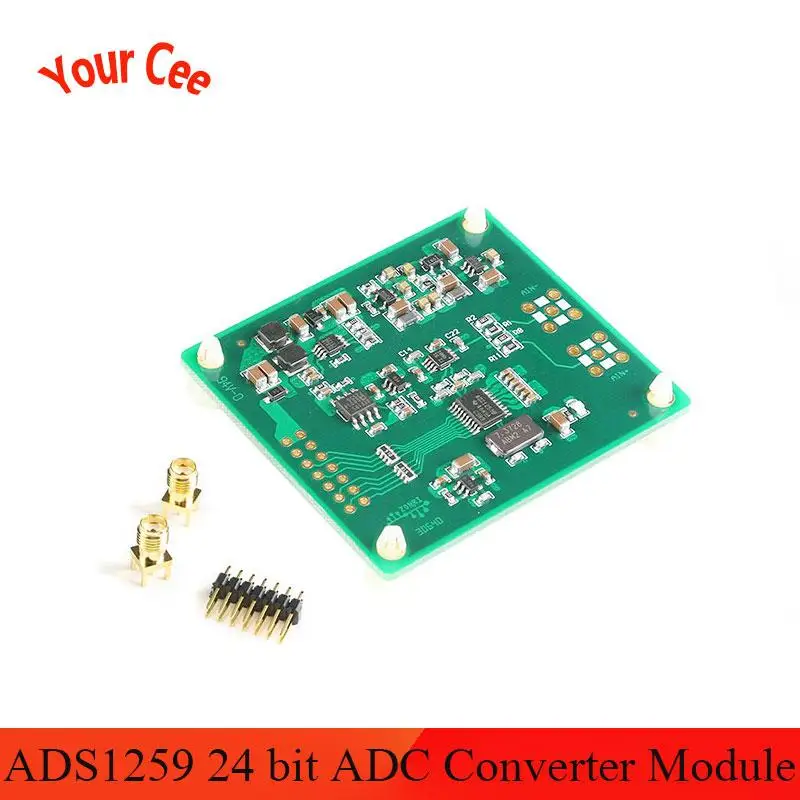 DC ADS1259 24 битный модуль преобразователя ADC высокая точность сбора данных широкий