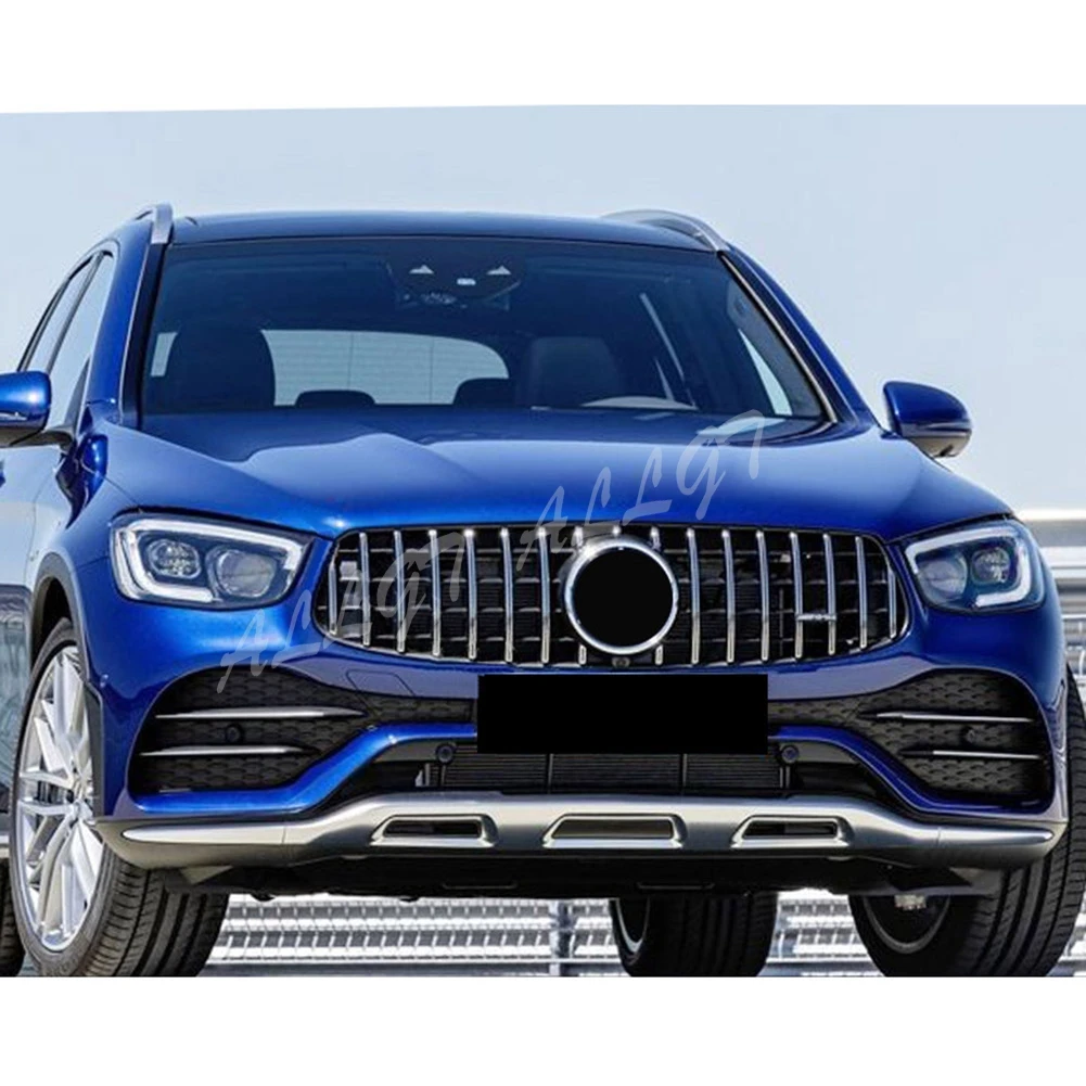 Передняя решетка бампера для Mercedes Benz X253 W253 GLC Class 2020 Deluxe|Гоночные решетки| |