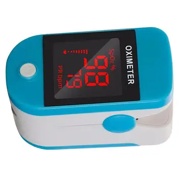 

Pulse Oximeter Pulse Rate Blood Oxygen Fingertip Device Gauge Oximeter Saturation Monitor for Office Living Room Home
