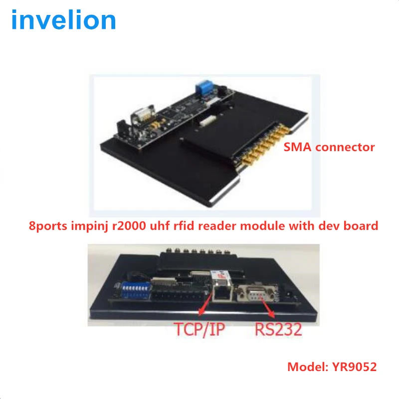 TCP IP ethernet /RS232/Wiegand множественный Интерфейс чип indy impinj r2000 8 портов uhf rfid считыватель