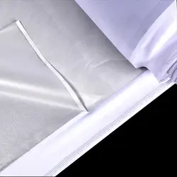 Прямая поставка от производителя изюминка отражающая ткань цвет двухсторонний отражение эластичная ткань яркий серебряный