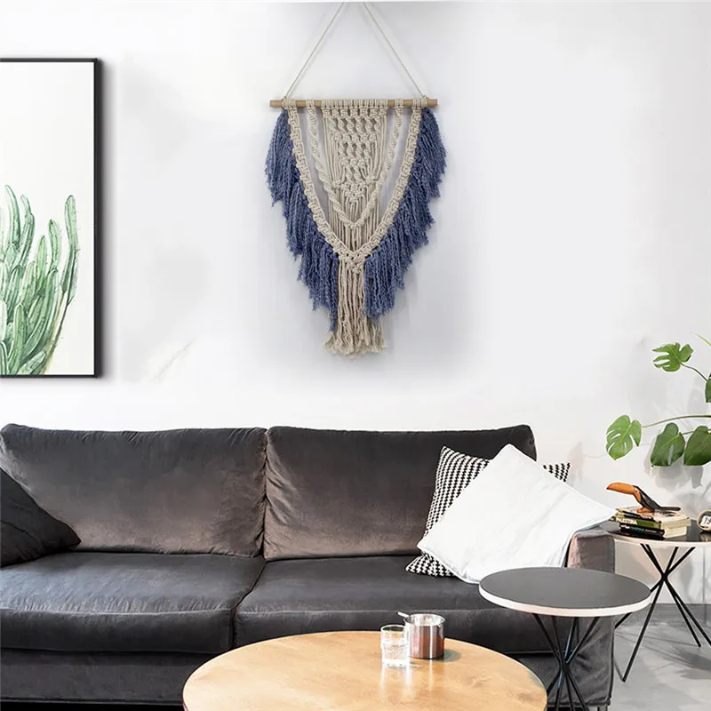 

Woven Wall Hanging Macrame Dream Catcher Wall Hanging Large Above Bed Decor Neutral Wall Boho Home DecorTapestry Wall Hanging