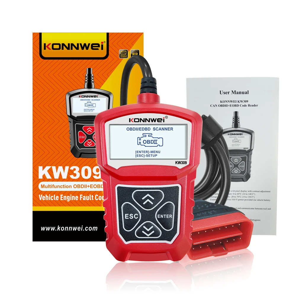 Диагностический сканер OBD2 для Mercedes Chevrolet Ford Chrysler Dodge Jeep Buick Acura ODB II ELM327 | Автомобили