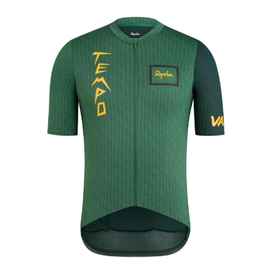 Raphaing, летняя мужская футболка с коротким рукавом для велоспорта, быстросохнущая велосипедная рубашка для улицы, Черная спортивная одежда, Майо - Цвет: 14