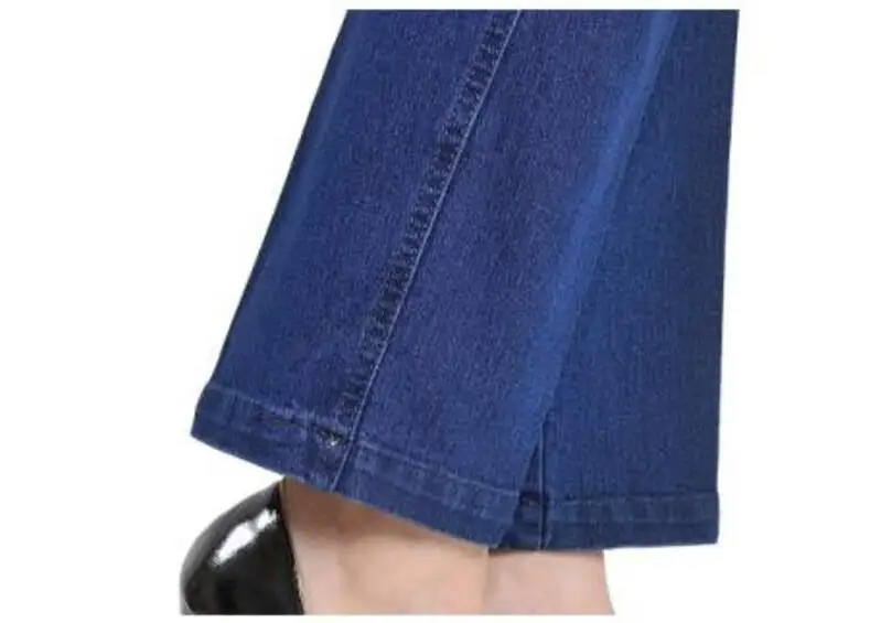 2020 Spring Summer Autumn Casual jeans High Waist Straight Jeans Elastic Plus Size Denim Trousers Jeans Women