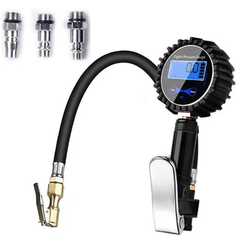 

1pc Auto Wheel Tire Digital Inflator Compressor With Pressure Gauge For Car Truck Bike Motorcycle Travel Roadway Product