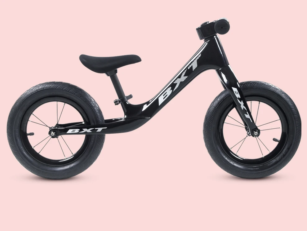 BXT 12 дюймов карбоновая рама детский велосипед карбоновый детский баланс велосипед для От 2 до 6 лет детский карбоновый полный велосипед для детей