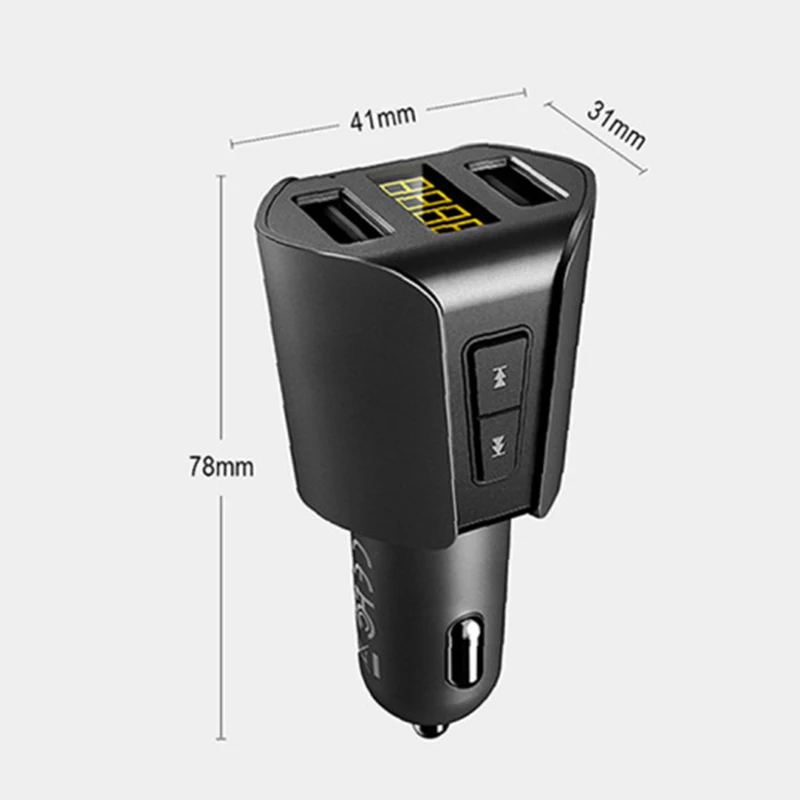 Bluetooth fm-передатчик автомобильное зарядное устройство двойной USB MP3 музыкальный плеер слуховой аппарат комплект