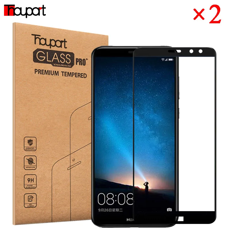 2 шт. очки Thouport для Huawei Mate 10 Lite закаленное стекло полная пленка Защита экрана Nova 2i