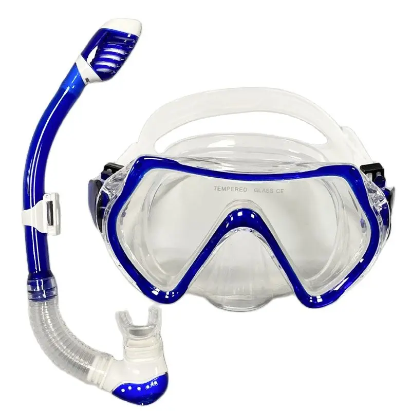 Children's professional swimming set Waterproof soft silicon glasses Swimming glasses goggles Children's diving mask breathing t