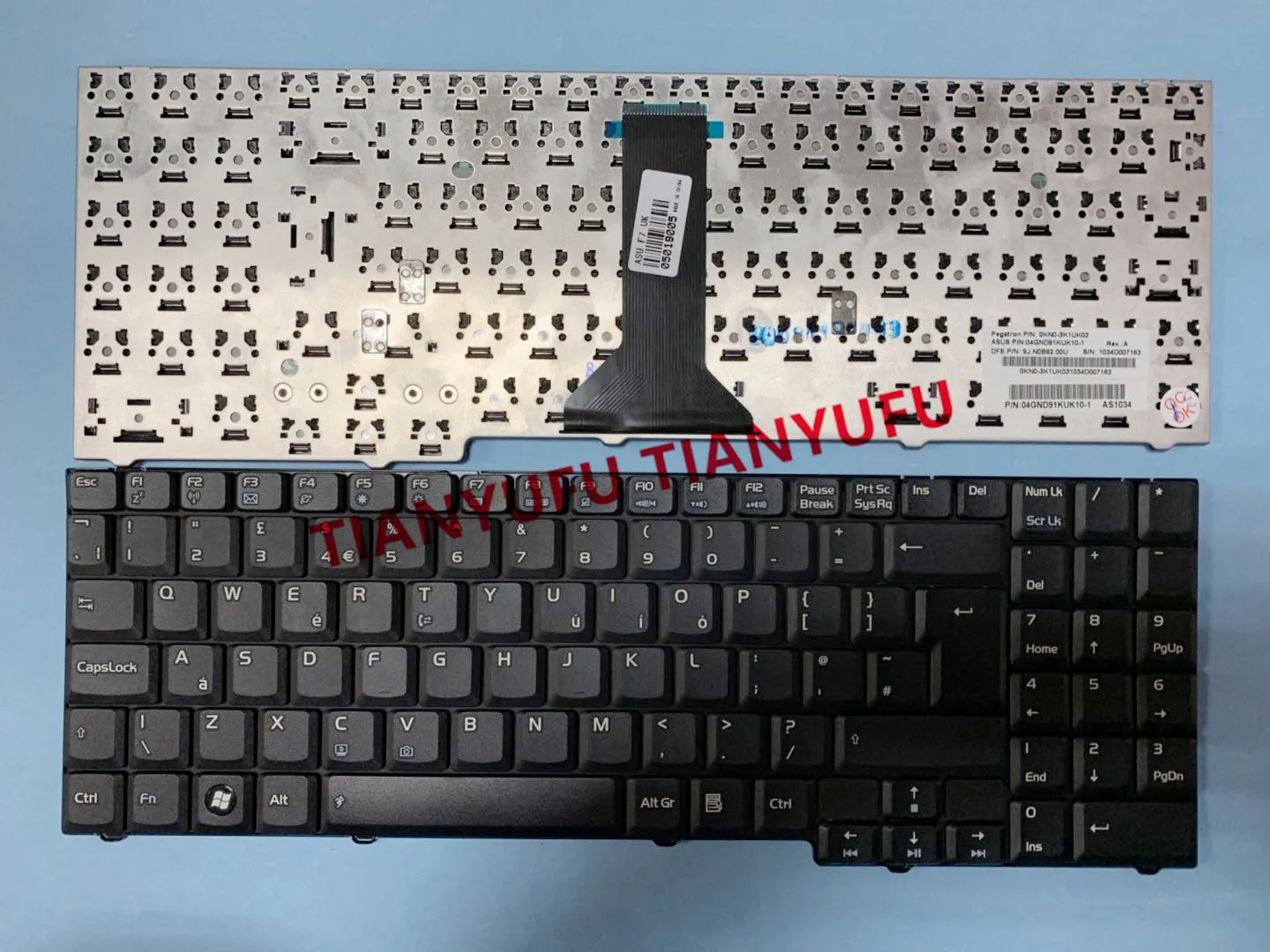 Клавиатура черная для ноутбука Asus M51 M51V M51E M51Q M51S M51A M51T M51TA M51K F7 F7E F7F F7S F7Z UK |