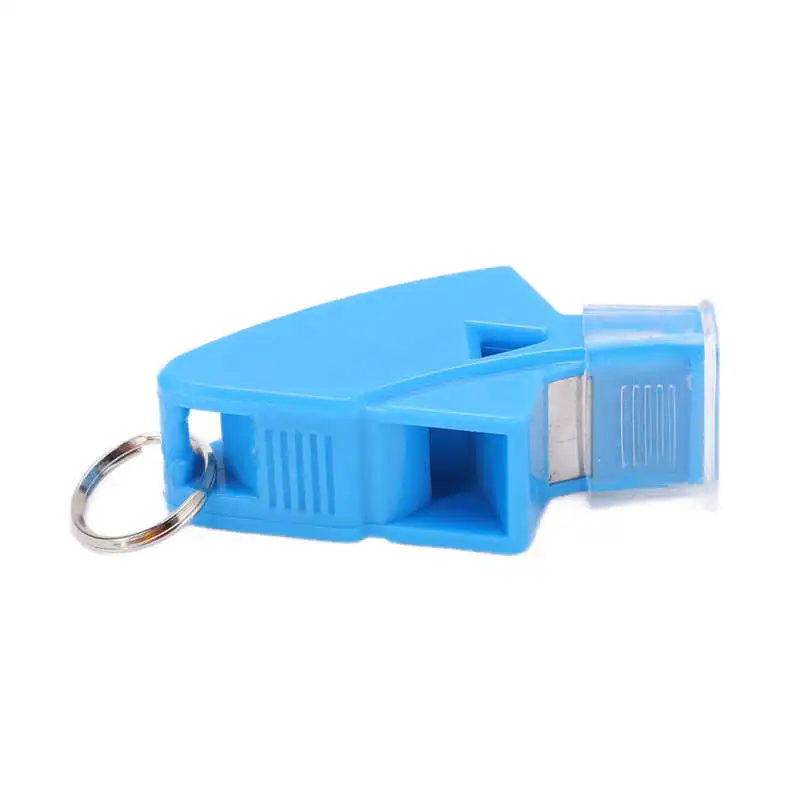 Whistle Crisp Sound Football Whistle with Lanyard Finger Clip for Sports for Emergency 5