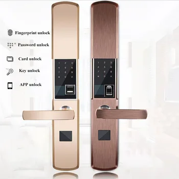 

Fingerprint Lock For Home Anti-theft Door Lock Keyless Smart Lock With Digital Password APP Unlock Electromagnetic Locks
