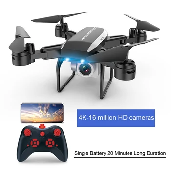 

KY606D Drone FPV RC Drone 4k Camera 1080 HD Aerial Video dron Quadcopter RC helicopter toys for kids Foldable Off-Point drones
