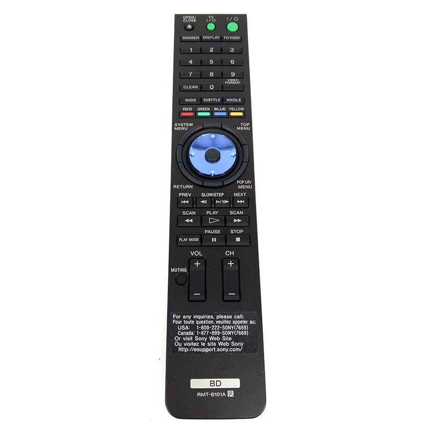 

NEW Original RMT-B101A for Sony Blu-ray Remote Control for BDP-S300 BDP-S301 BDPS301 BDPS300 Fernbedienung