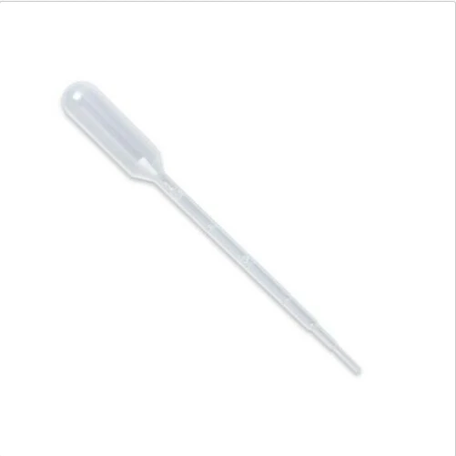 3ML Transparent Pipettes Disposable safe Plastic Eye Dropper Transfer Graduated Pipettes approx 100 Pcs/Lot