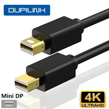 

4K Mini DP to Mini DP Cable Male to Male Mini DisplayPort Cable for Macbook/Mac Lenovo Dell Mini Display Port Cable