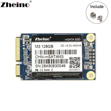 Zheino mSATA SSD M3 128GB Внутренний твердотельный жесткий диск для настольного ноутбука