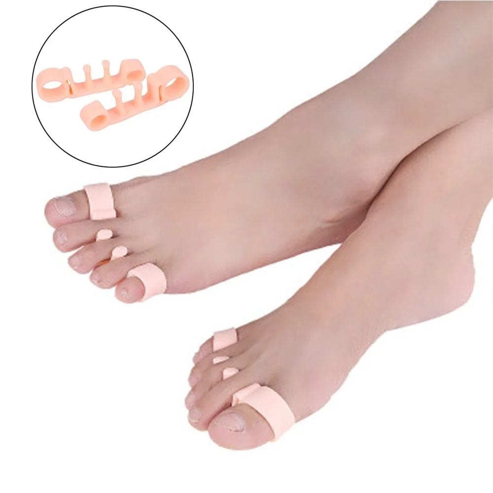 Newest 2PCS Multifunctional Hallux Valgus Foot Toes Separator Gel Toe Bunion Corrector Shield Orthopedic Braces Newest 2PCS Multifunctional Hallux Valgus Foot Toes Separator Gel Toe Bunion Corrector Shield Orthopedic Braces