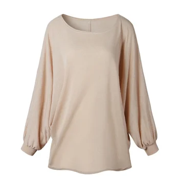 

Vicabo Women Autumn Batwing Sleeve Sweater Spring Casual Knitwear Loose Jumper Pullover Ladies O-neck Solid Color Sweaters