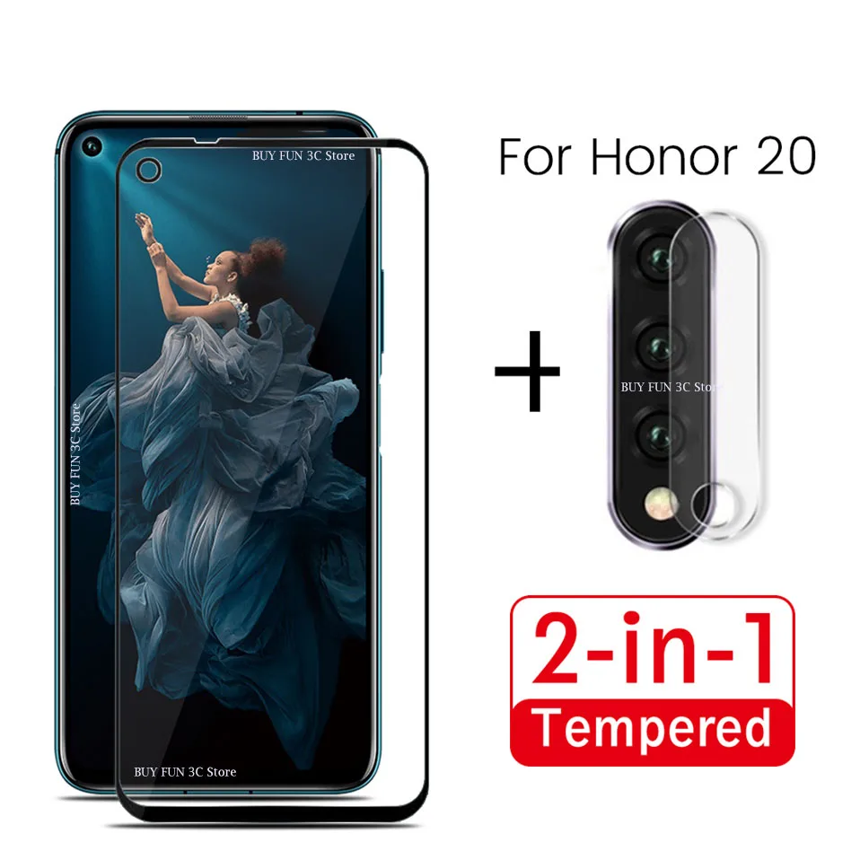 Стекло для объектива камеры 2 в 1 honor 20 закаленное стекло huawei искусственная