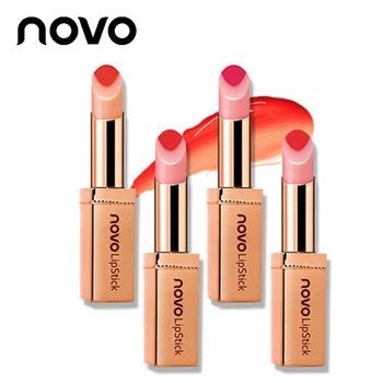 

Novo Bite Lip Makeup moisturizing Lipstick Waterproof Long Lasting Two Tone Tint Silky Lipstick Pencil Lip balm Lips Cosmetics