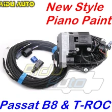 Nowa wersja dla T-ROC Passat B8 POLO AW w nowym stylu farba fortepianowa kamera tylna