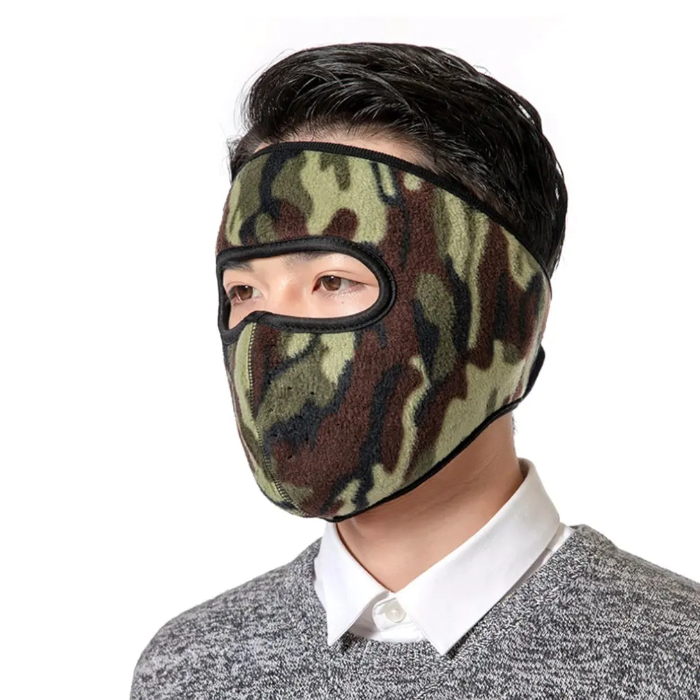 Camouflage Ветрозащитная быстрая сухая грелка маска для лица Велоспорт лобовое стекло для спорта на открытом воздухе мотор Велоспорт катание на лыжах Сноубординг альпинизм - Цвет: Camouflage