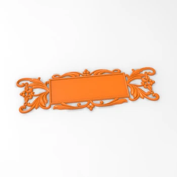 

Long square frame 3D model STL format design file CNC router carving ArtCAM Aspire Type3 engraving carving file A1197