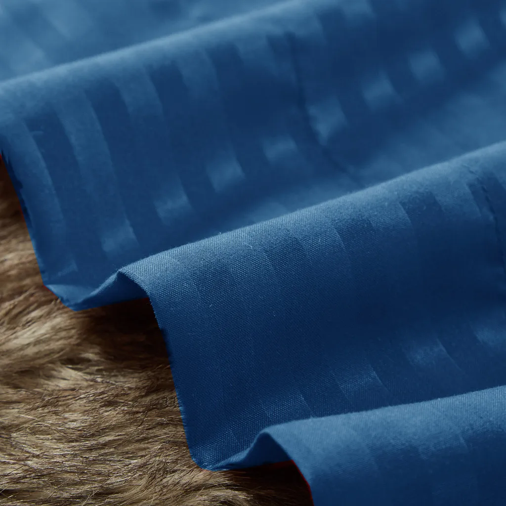 Комплект постельного белья Египетский комфорт 1800 Кол глубокий карман в полоску 3-4 шт. простыни на резинке постельное белье стеганые одеяла