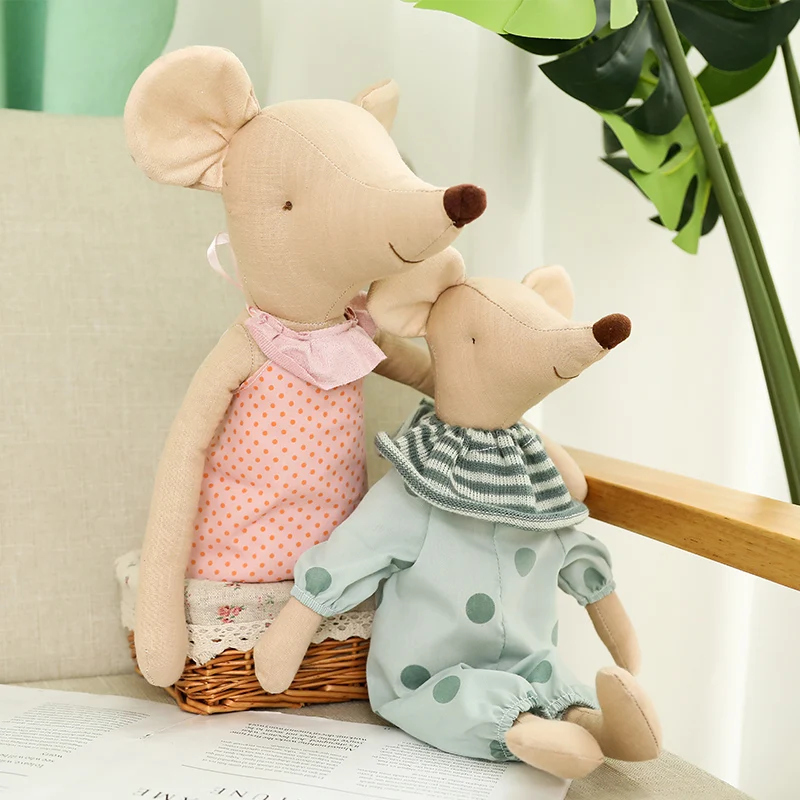 귀여운 마우스 봉제 인형 동물 봉제 장난감, 부드러운 마우스 인형, 잠자는 장난감 천, 생일 선물