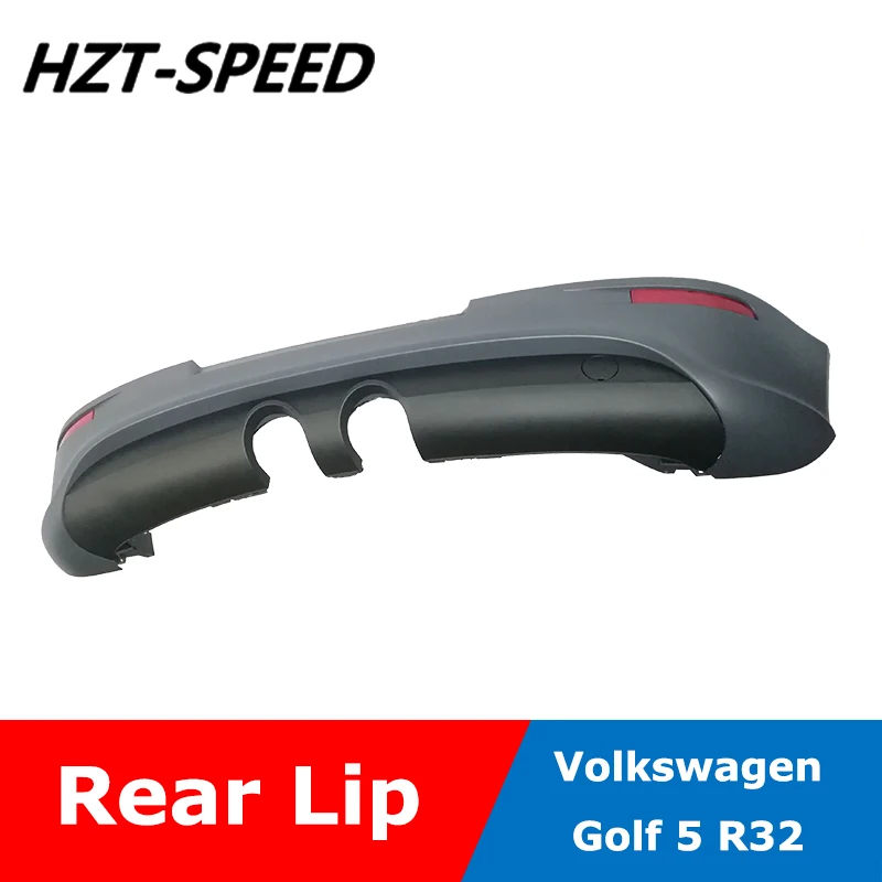 

2001 - 2007 PP Car Protector Bumper Rear Lip for VOLKSWAGEN GOLF 5 Modified into R32 Style Car