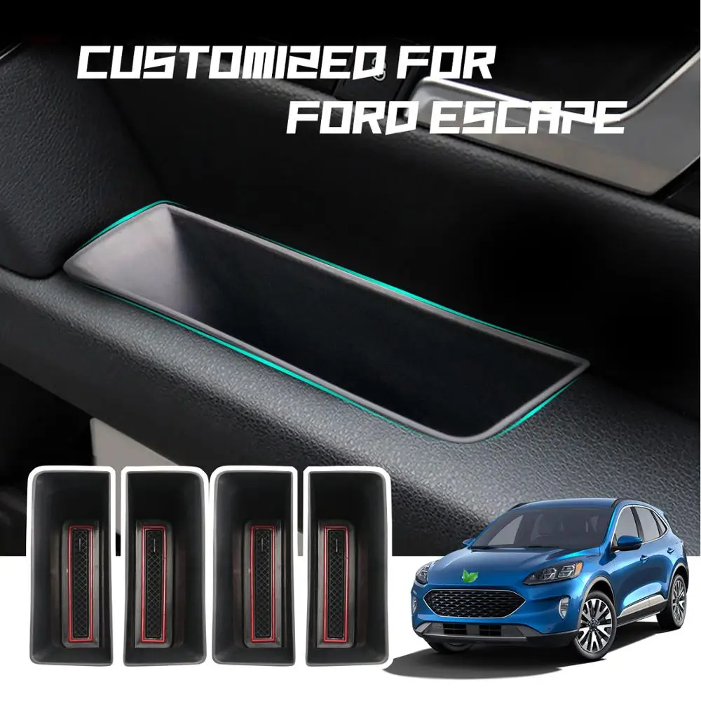 Ведро для хранения на дверь автомобиля LFOTPP/KUGA 2020 поручни переднюю и заднюю сортировочный ящик аксессуары
