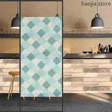 Новая стеклянная дверная наклейка для душевой комнаты 120 см* 58 см, резиновое статическое Защитное стекло для унитаза